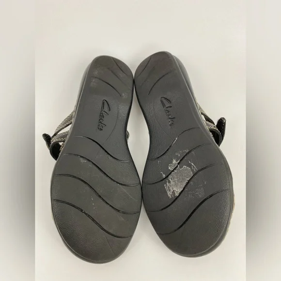 Clarks Ultimate Comfort Collection Sandals, Women's US Size 6M, Black Leather - Picture 7 of 11